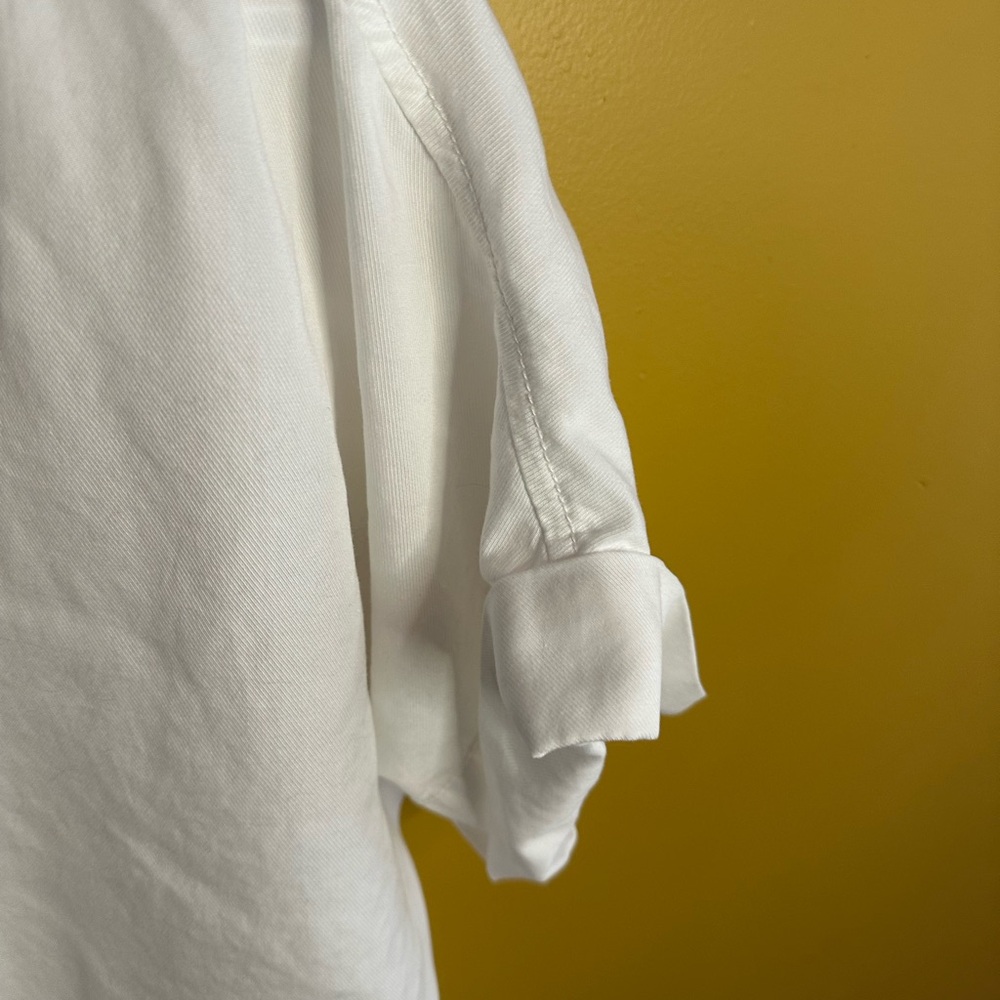 LOFT White Collared Shirt Lou & Grey - Picture 4 of 11
